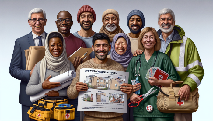 UK borrowers using personal loans for home renovations, debt consolidation, and emergencies, benefiting from fixed repayment terms and improved credit scores.