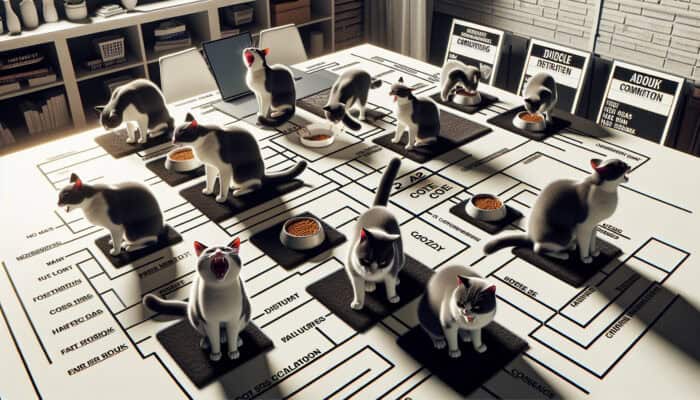 Insights on Territorial Behaviour in Multi-Cat Households