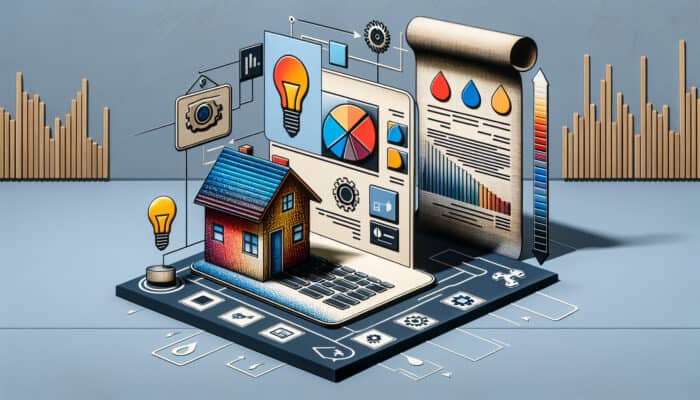 Homeowner researches crawl space drainage service providers on laptop, reviewing certifications and referrals.