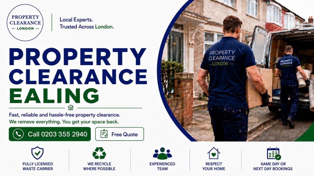 Property Clearance Services in Ealing: Trusted Local Support